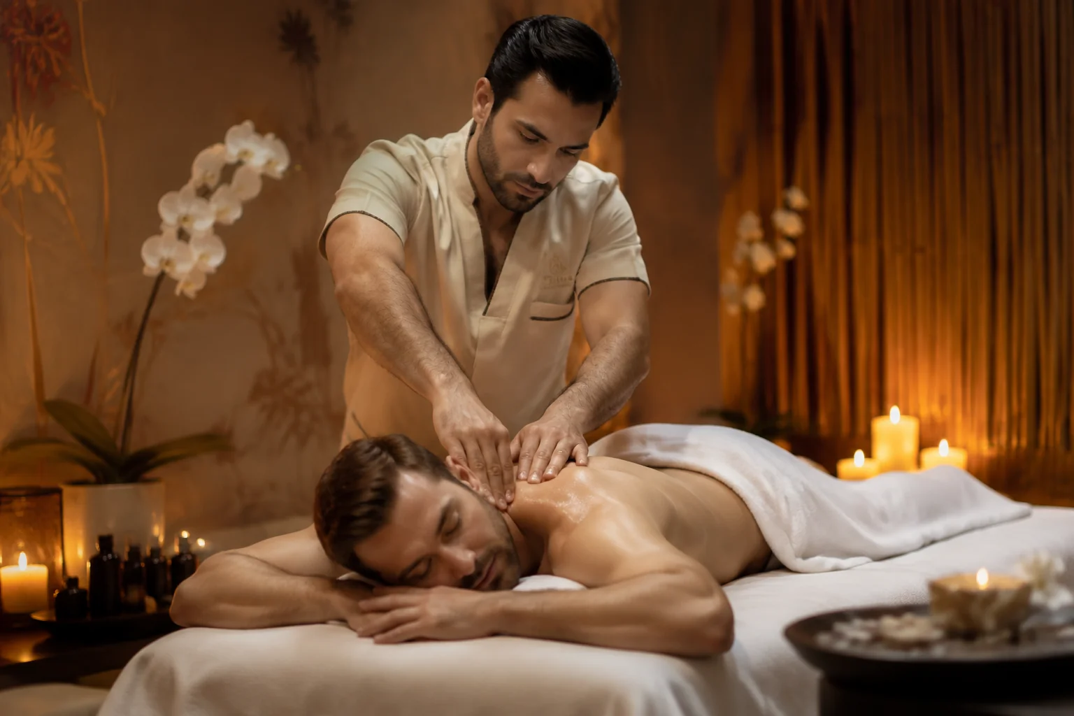 ماساژ برای گرفتگی گردن