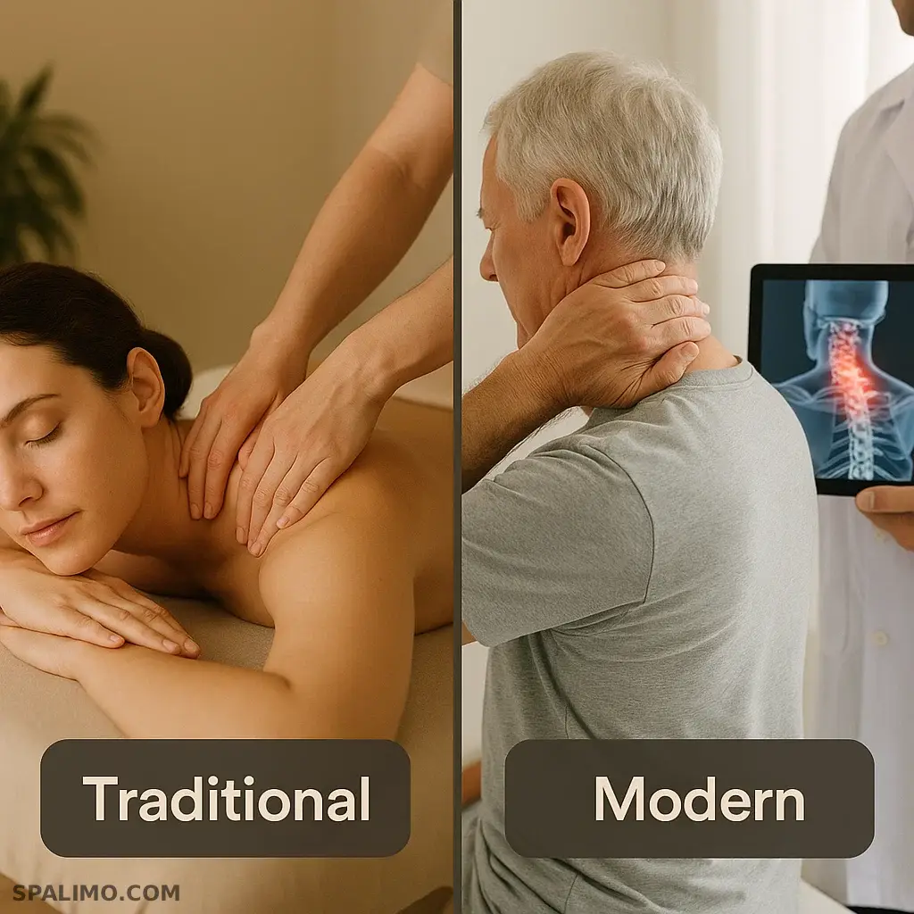 تفاوت طب سنتی و طب مدرن در مدیریت درد (ماساژ بدن)، کدام روش برای شما مناسب‌تر است؟