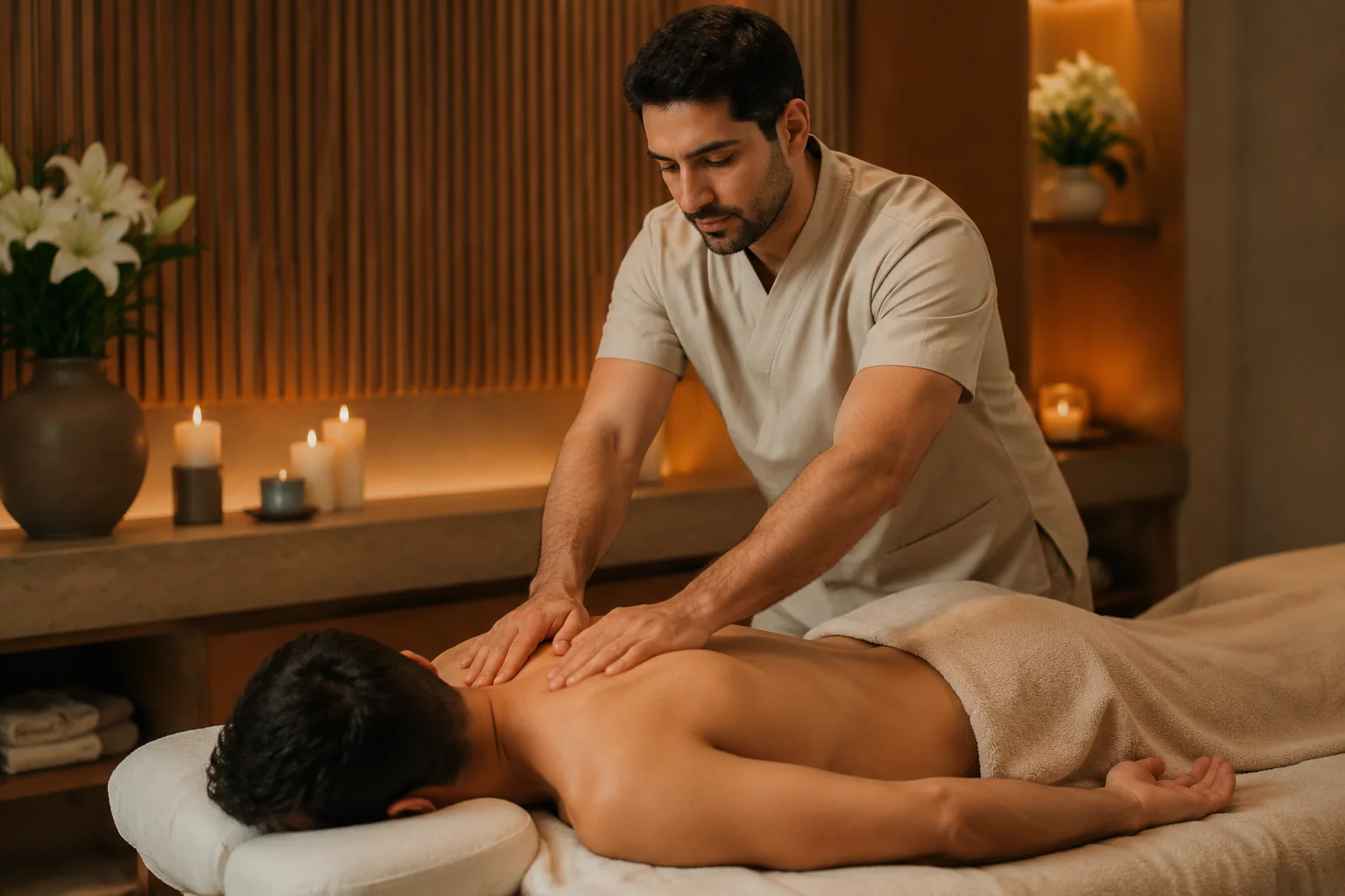 ماساژ برای سر درد شدید